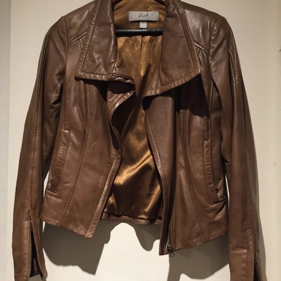 NEW - Danier Mackage Style Leather Motorcycle Jacket - Picture 4 of 12
